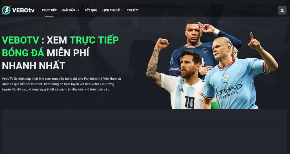 Vebo TV – Link xem trực tiếp bóng đá hôm nay
